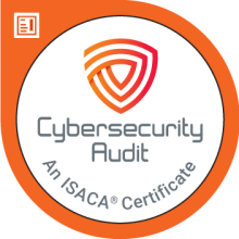 ISACA Certificate - Cybersecurity Audit